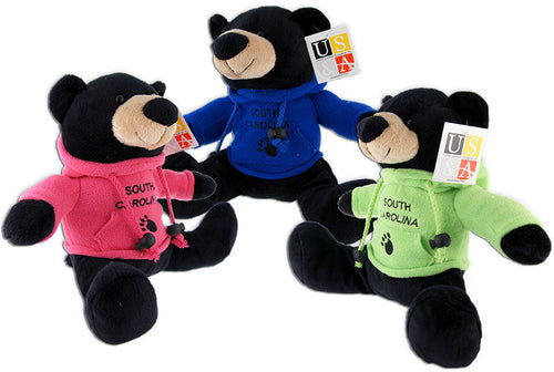 Plush Bear with Polar Fleece South Carolina  Souvenir