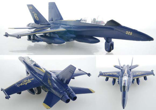 Die-Cast Metal F18 Blue Angel Souvenir