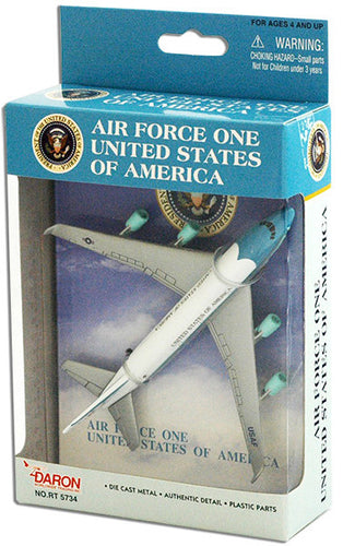 Die-Cast Metal Plane Air Force One  Souvenir