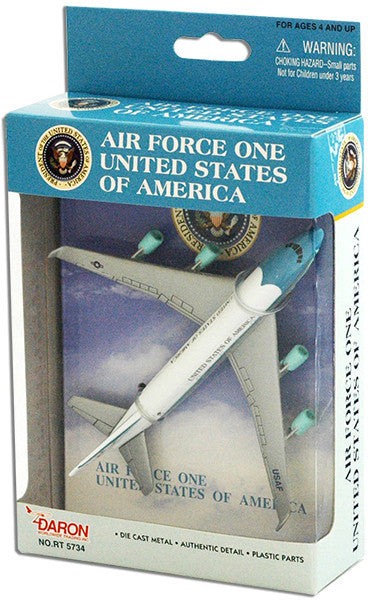 Die-Cast Metal Plane Air Force One  Souvenir