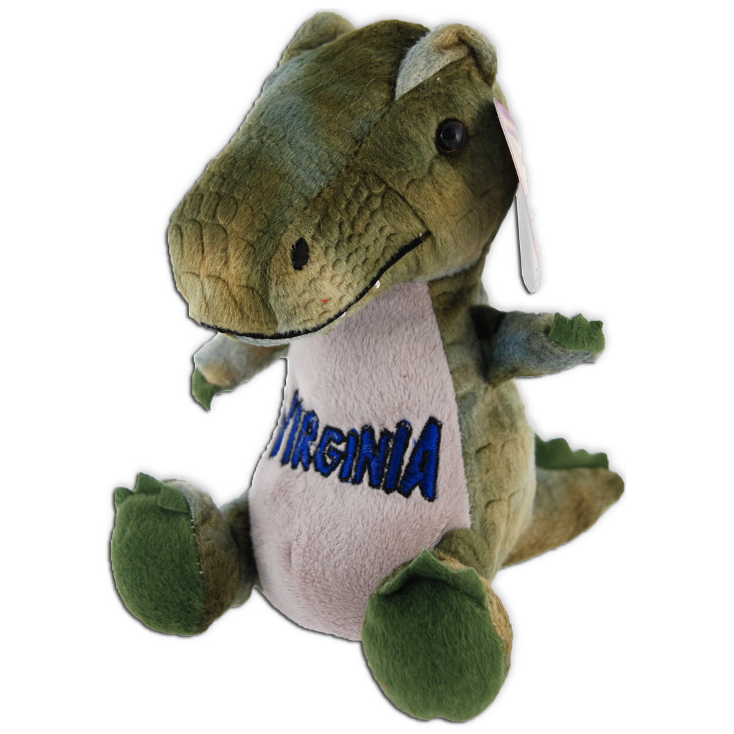 Plush Souvie T-Rex Virginia Souvenir