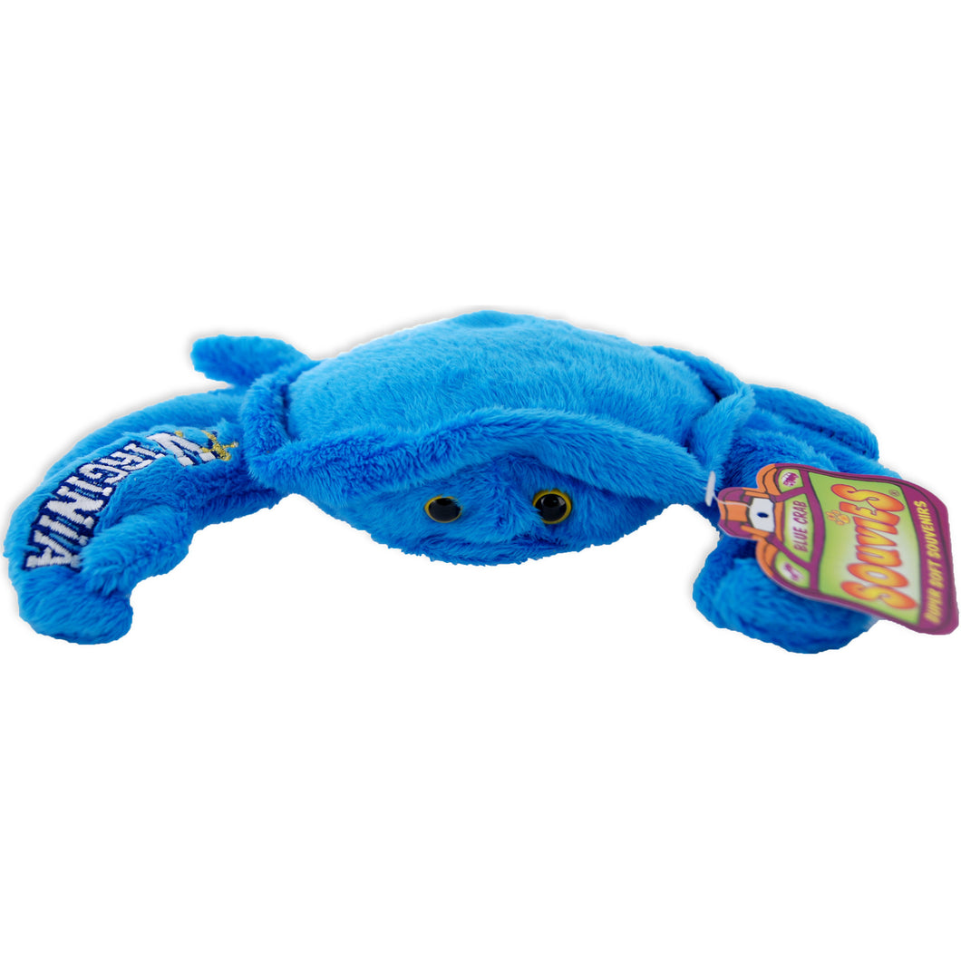 Plush Crab BLUE Virginia Souvenir