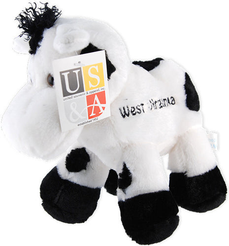 Plush Holstein Cow West Virginia Souvenir