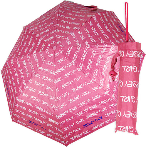 Umbrella Jersey Girl Fushia with White Souvenir