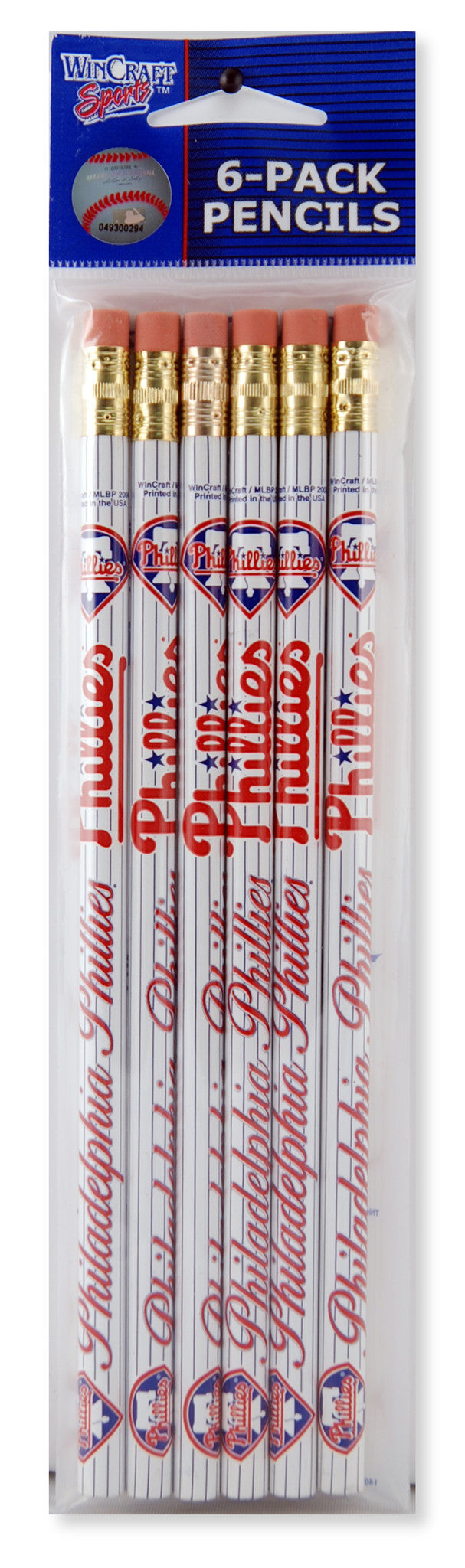 Pencils 6 Pack Philadelphia Phillies