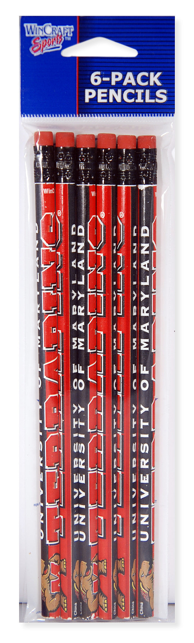 Pencils 6 Pack University of Maryland
