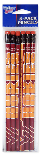 Pencils 6 Pack Virginia Tech
