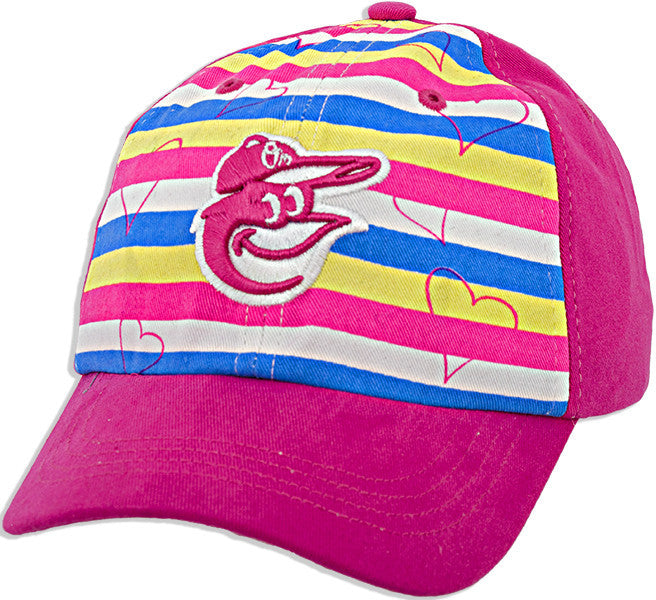 Youth Girls Cap - Orioles Pink