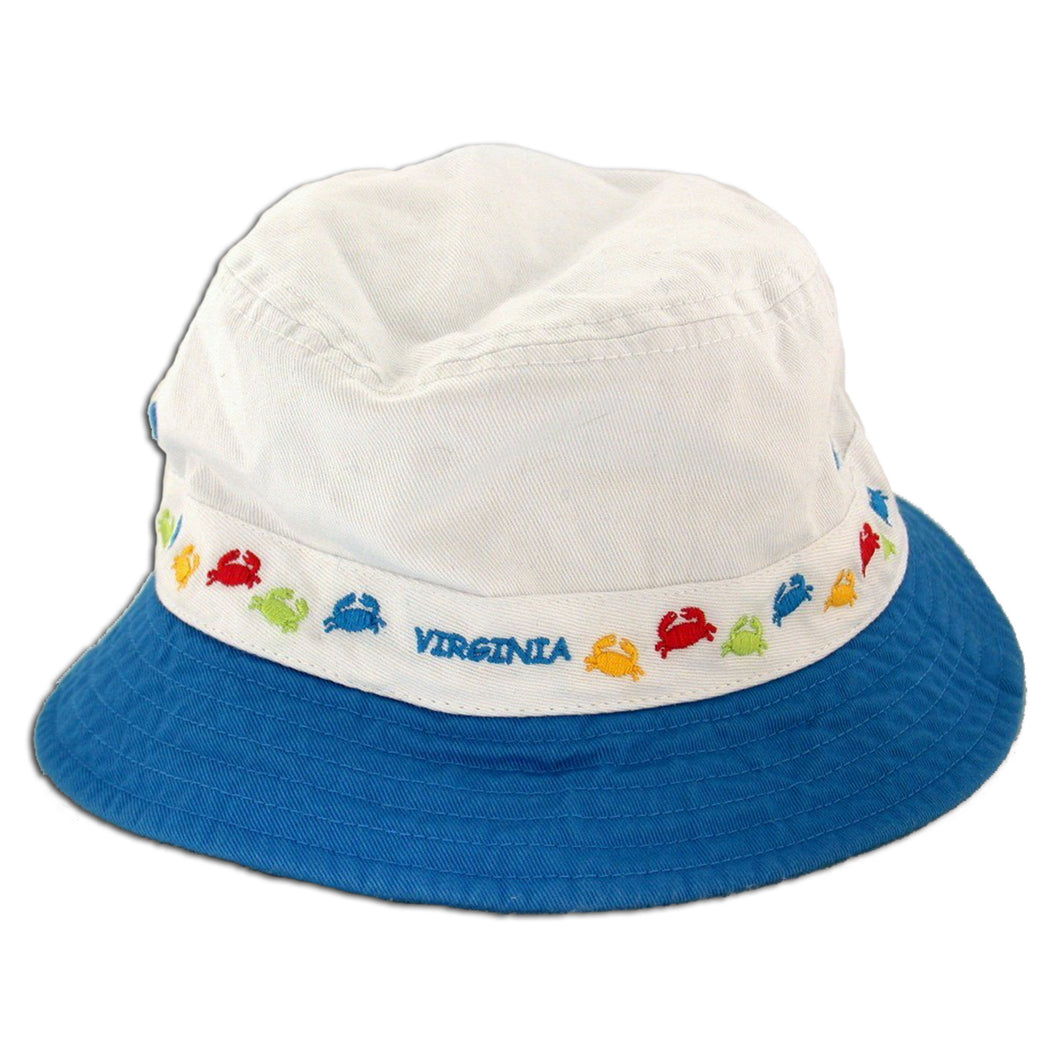 Youth Bucket with Multicolor - Crab Wrap Virginia