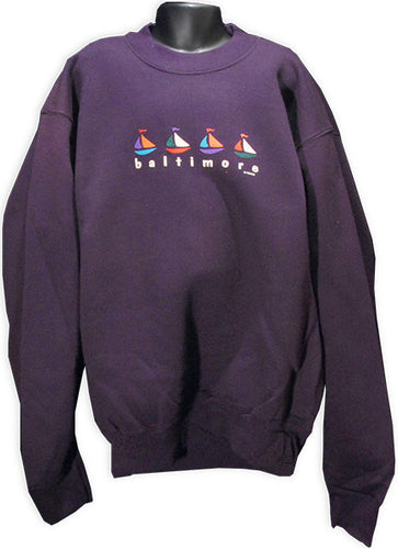 Youth sweatshirt Baltimore 4-Sails Purple