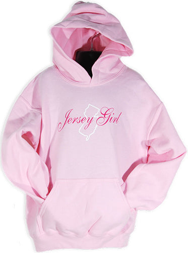 YOUTH Hooded sweatshirt - Jersey Girl PINK