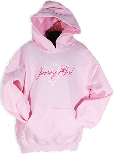 YOUTH Hooded sweatshirt - Jersey Girl PINK
