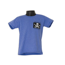 YTAM10R Youth T 100% Annapolis Pirate Flags Royal Heather