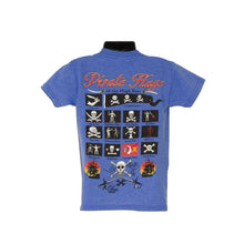 YTAM10R Youth T 100% Annapolis Pirate Flags Royal Heather