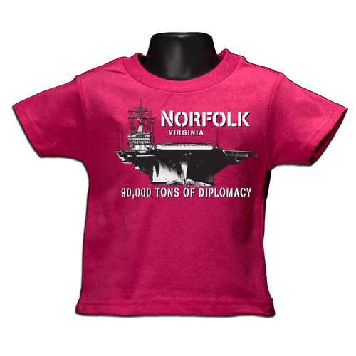 Youth T-Shirt 90,000 Tons Norfolk HELICONIA