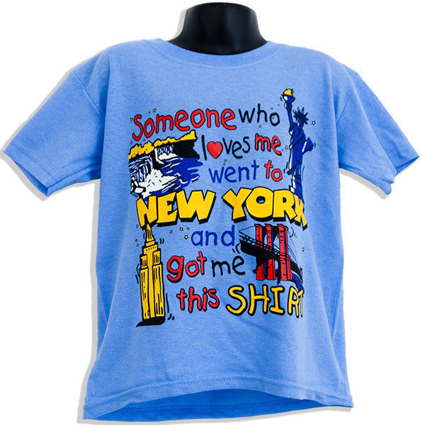 YTNY01C Youth T Someone Loves Me New York CAROLINA