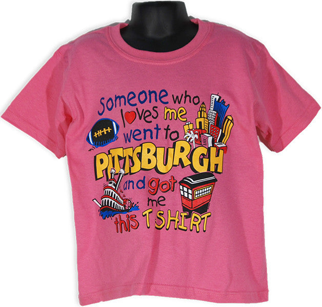 YTPG03A Youth T Someone Loves Me Pittsburgh Azalea