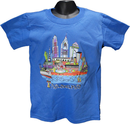 YTPH02B Youth T Philadelphia Cityscape CAROLINA