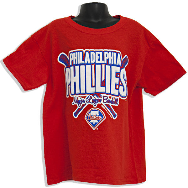 YTPP02R Youth T 100% Phillies New Season RED