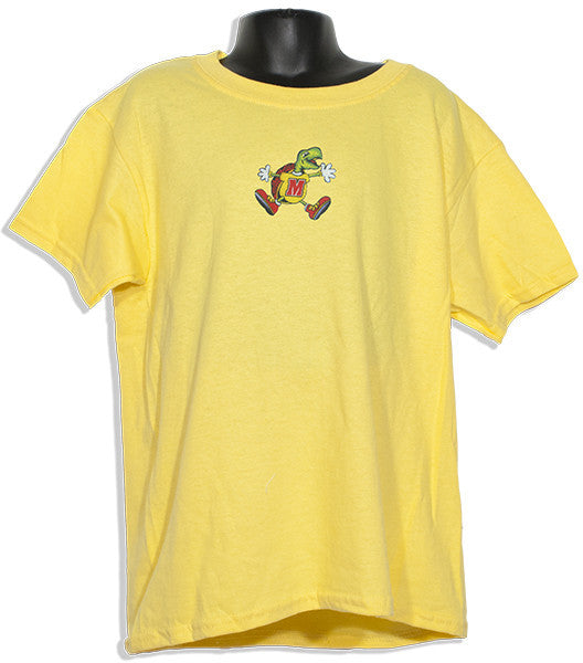 YTUM53LZ Youth T University of Maryland Baby Terp Lemon Zest