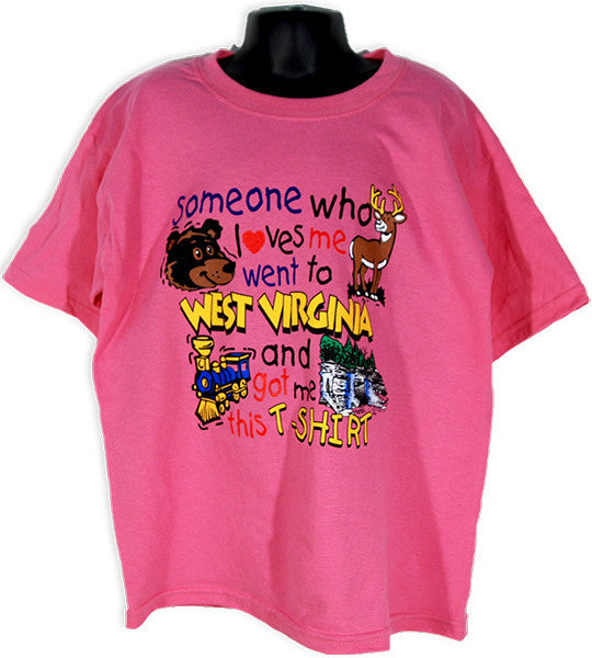 YTWV01A Youth T Someone Loves Me West Virginia AZALEA
